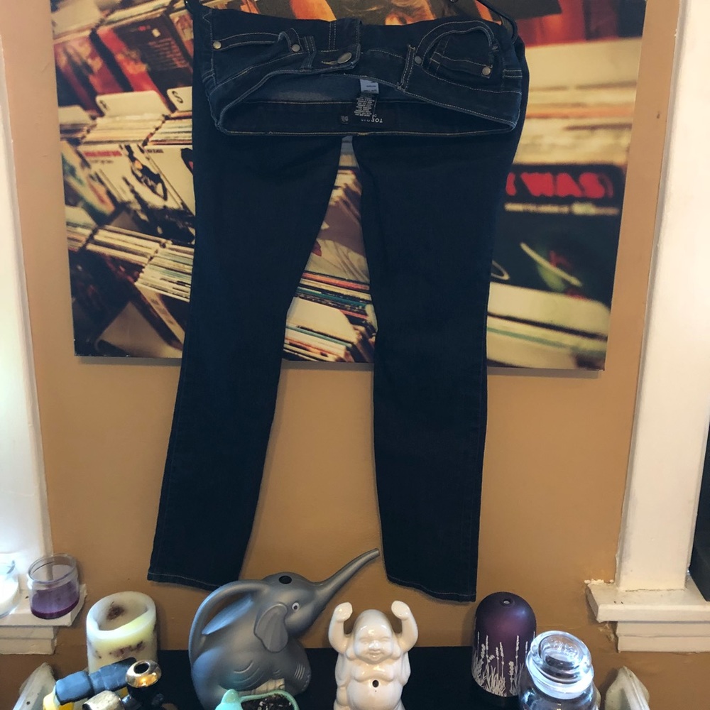 TORRID SIZE 10 DARK WASH JEANS